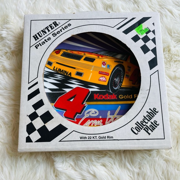 Ernie Irvan #4 Kodak Gold Film Collectable Plate